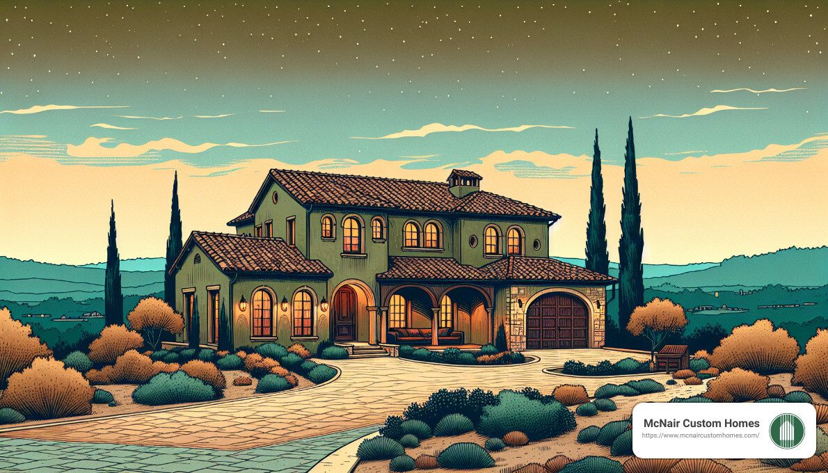 Tuscan Inspired Home