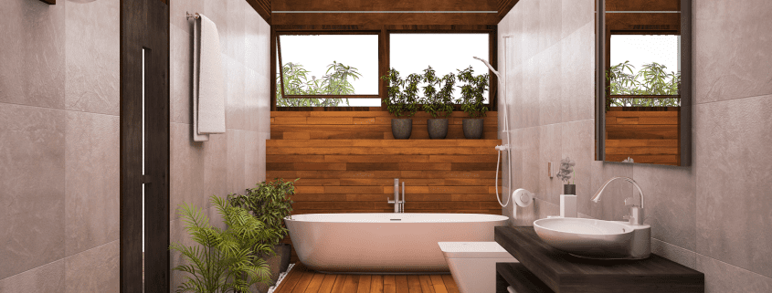 Unconventional Bathroom Materials