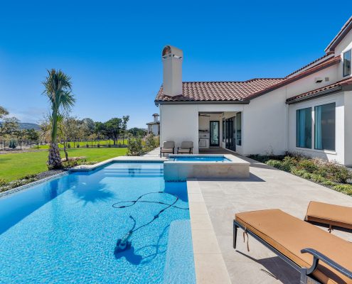 Low Maintenance Pool Landscape Design