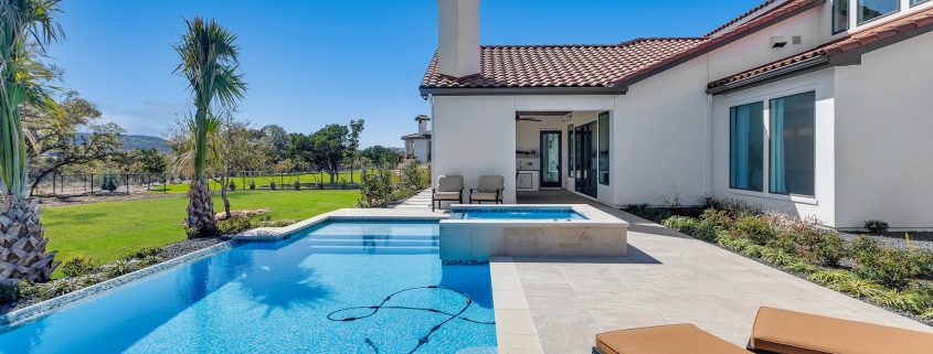 Low Maintenance Pool Landscape Design